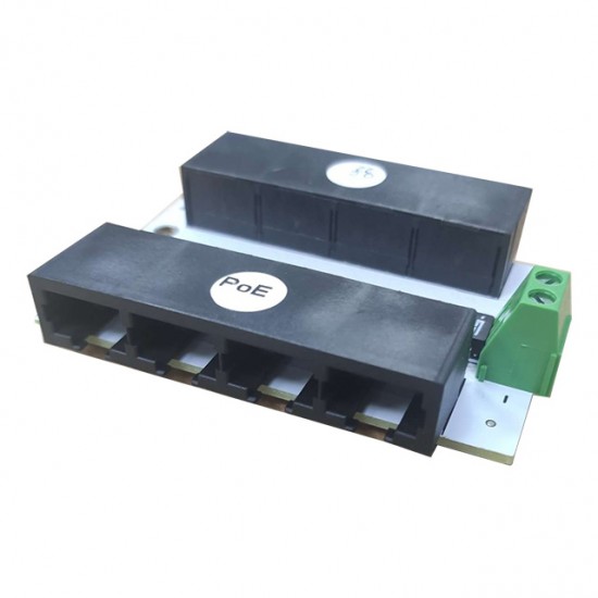 Gigabit Passive PoE injector 4 ports