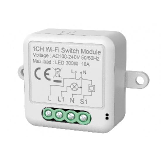 RSH-WiFi-SB01-SW 1 gang switch RSH-WiFi-SB01-SW 1 gang switch